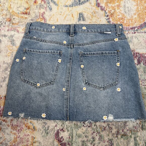 Daze Malibu Mini Denim Skirt - Picture 8 of 9